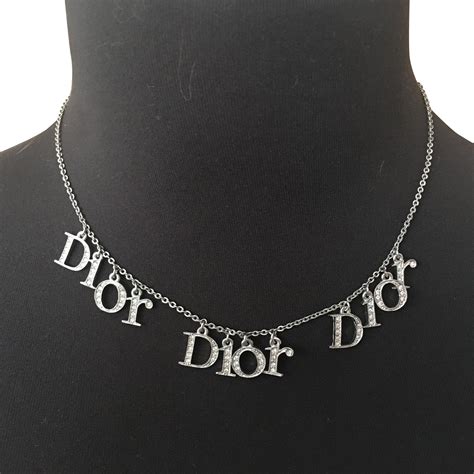 collier christian dior femme|dior collier.